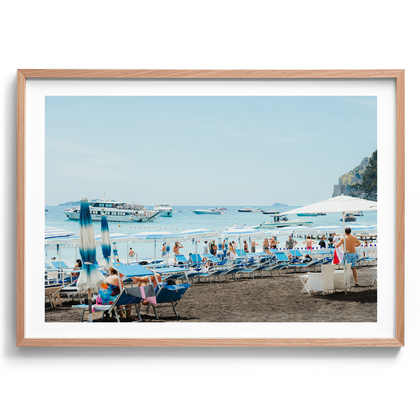 Positano Beach Umbrellas - Positano - Wall Art