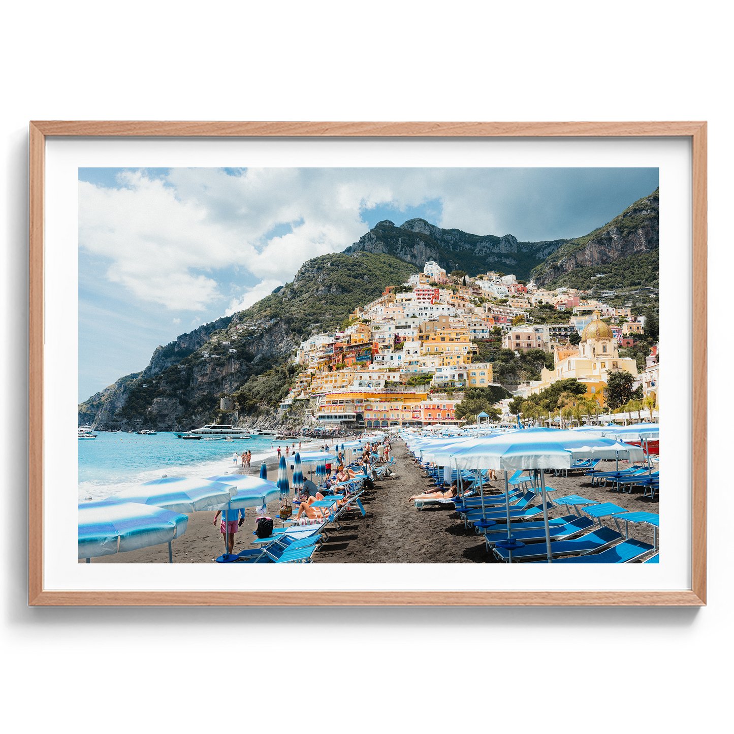 Positano Beach Umbrellas II - Positano - Wall Art