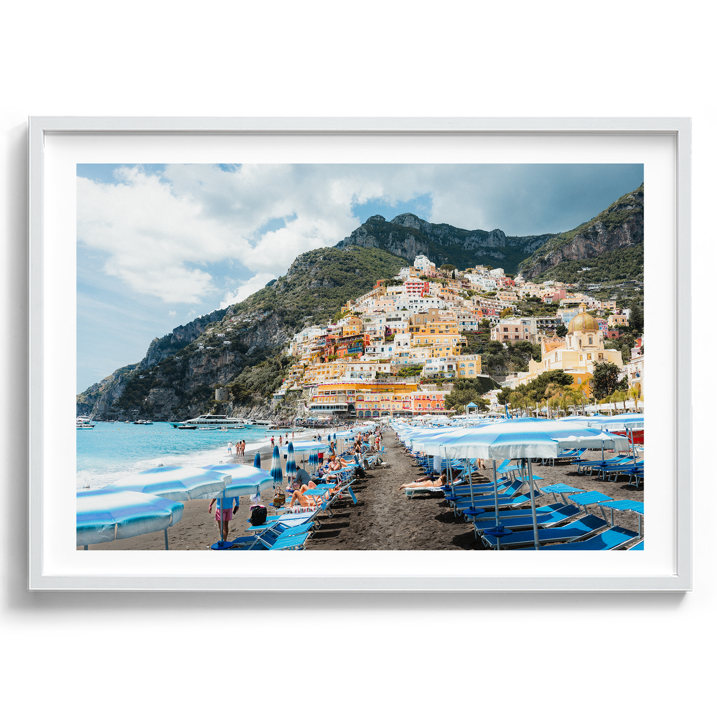 Positano Beach Umbrellas II - Positano - Wall Art