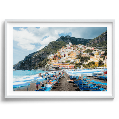 Positano Beach Umbrellas II - Positano - Wall Art