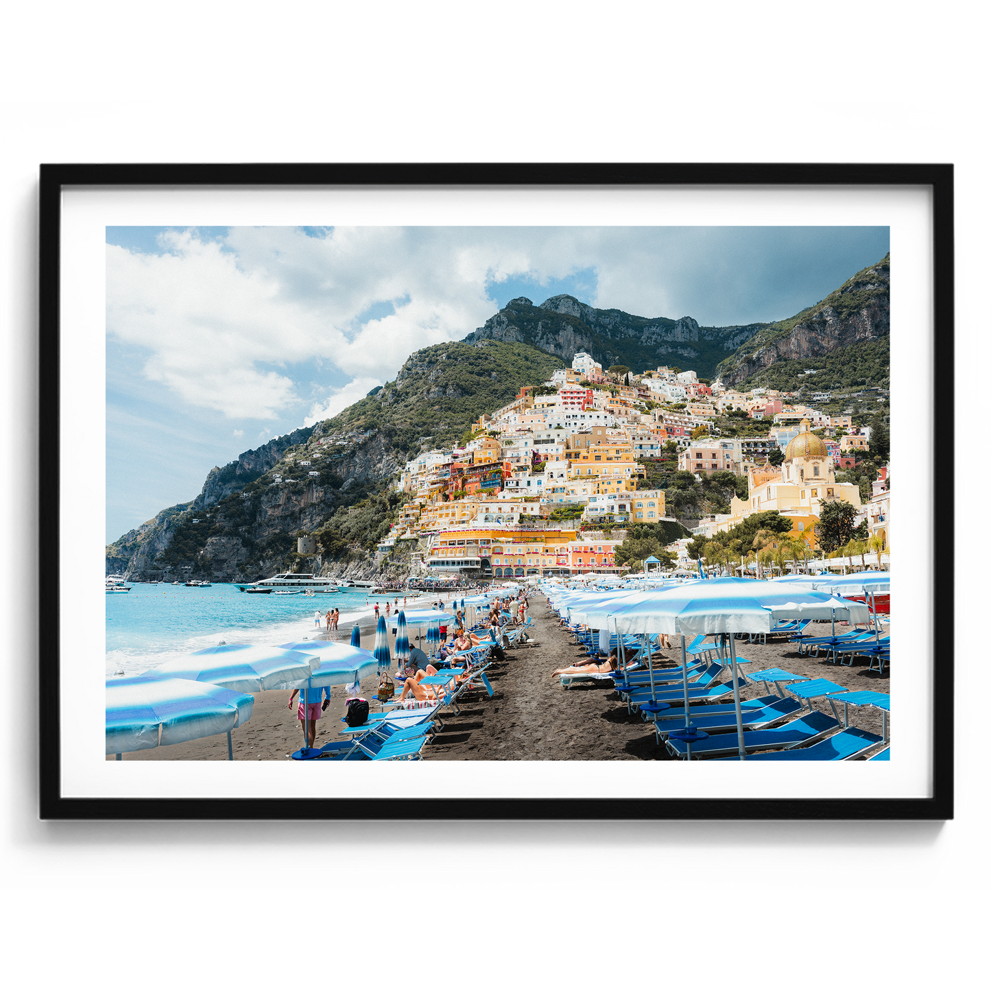 Positano Beach Umbrellas II - Positano - Wall Art