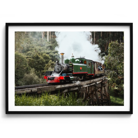 Puffing Billy Trestle Bridge II - Selby - Wall Art