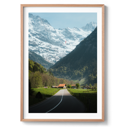 Road to Paradise - Stechelberg - Wall Art