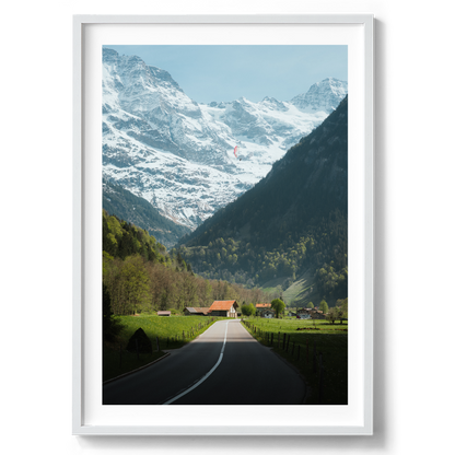 Road to Paradise - Stechelberg - Wall Art