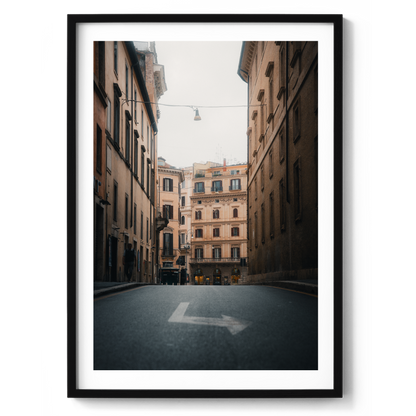 Roman Street - Rome - Wall Art