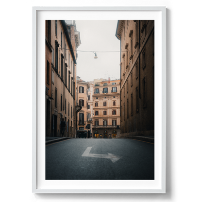 Roman Street - Rome - Wall Art