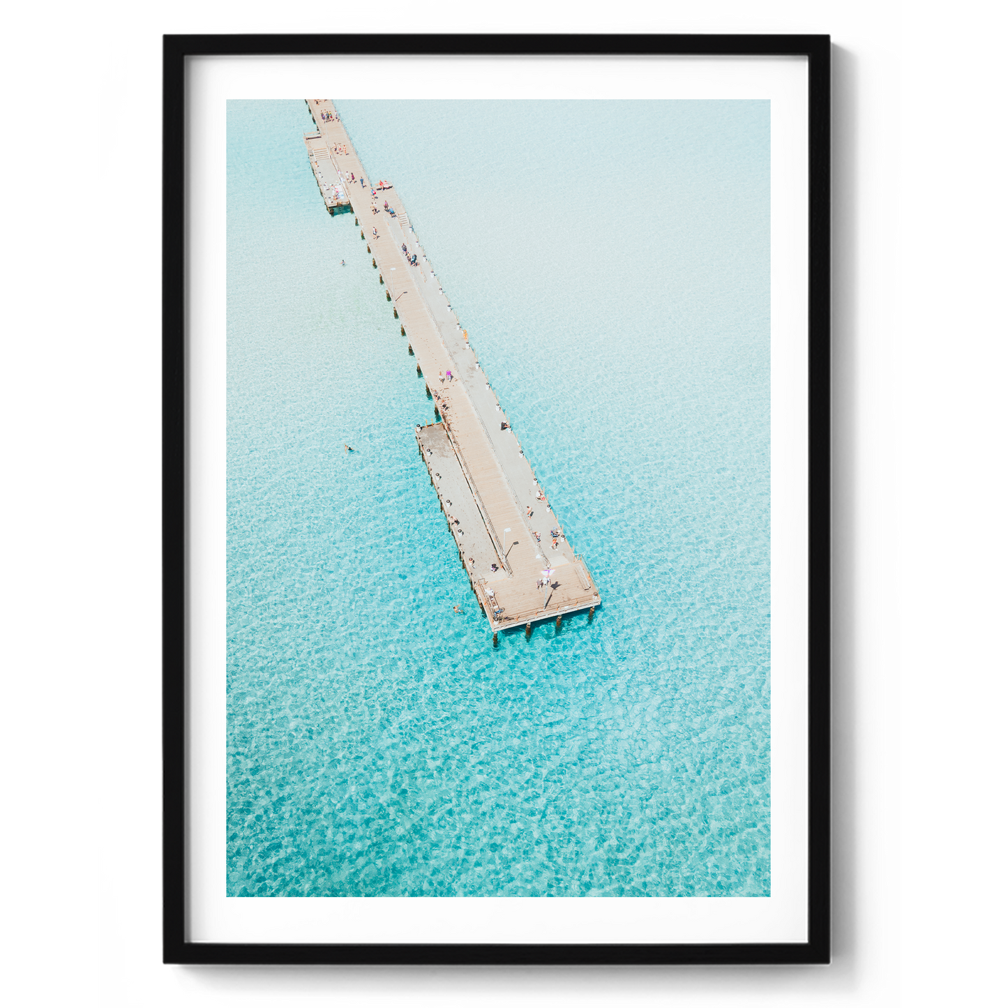 Rosebud Pier - Aerial - Wall Art