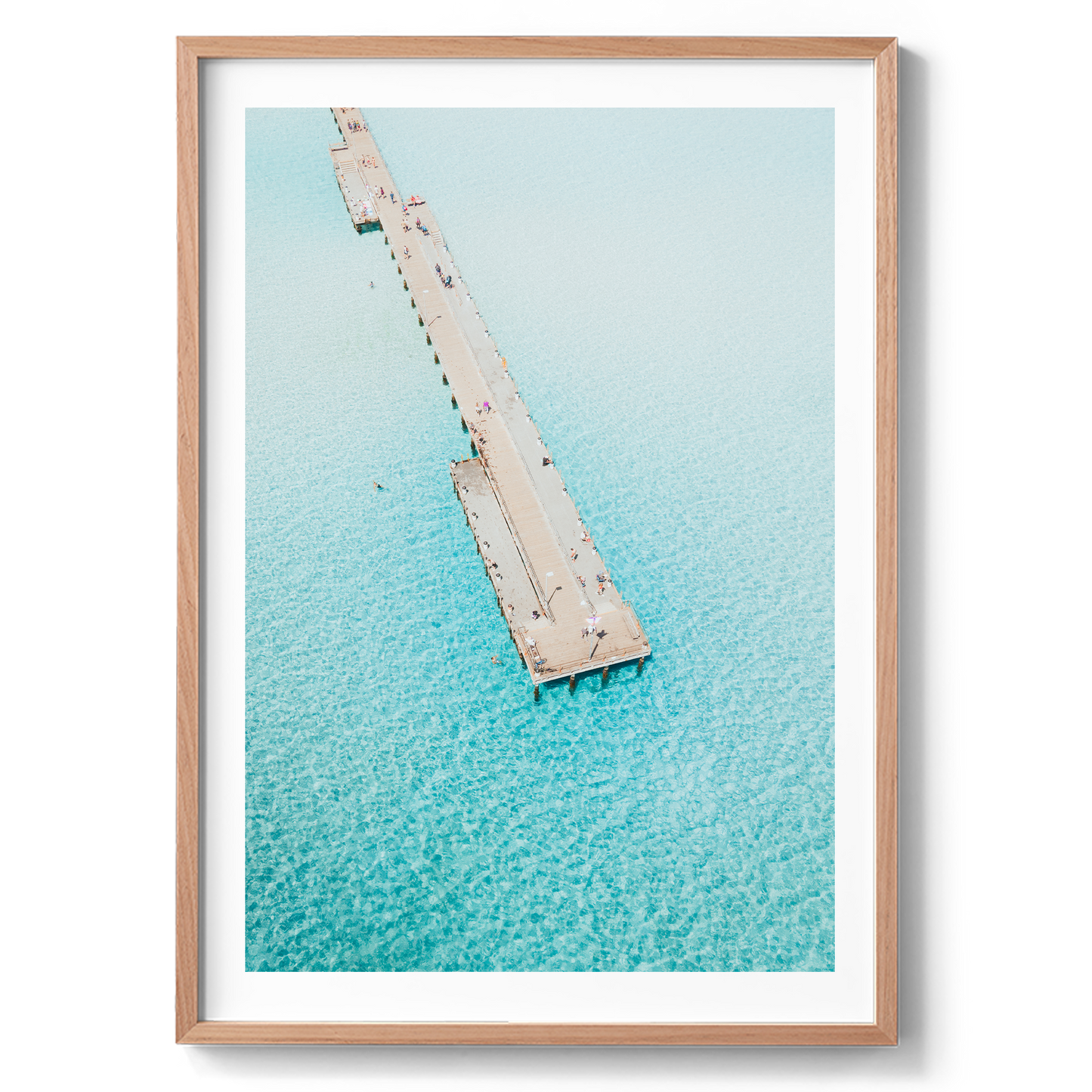 Rosebud Pier - Aerial - Wall Art