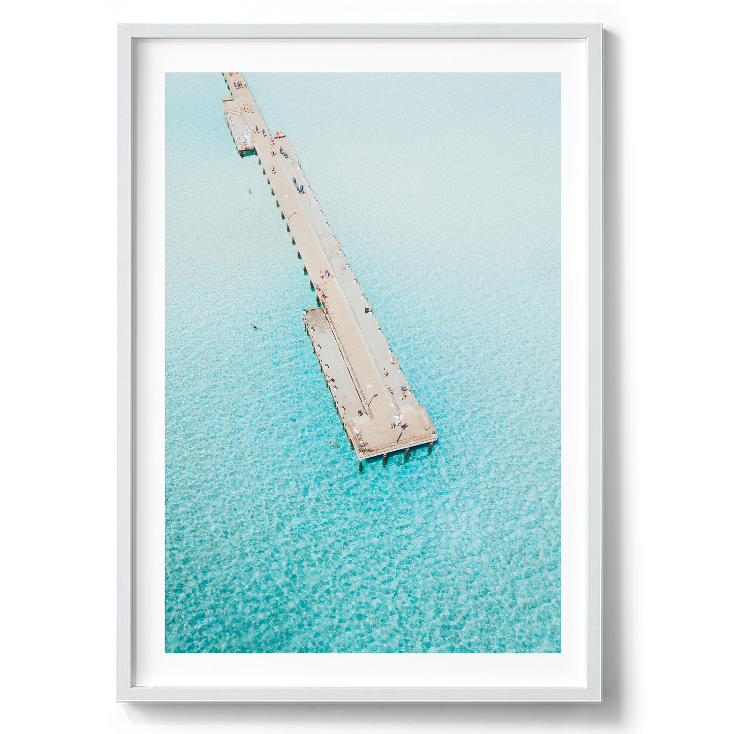 Rosebud Pier - Aerial - Wall Art