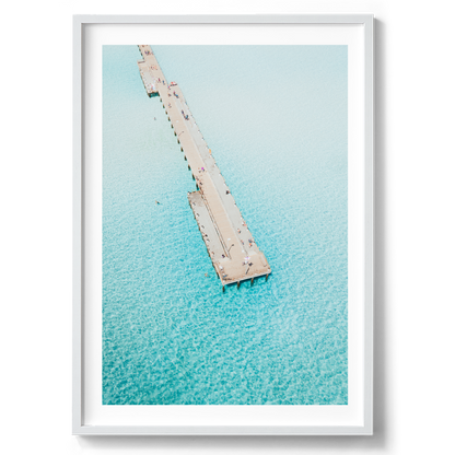 Rosebud Pier - Aerial - Wall Art