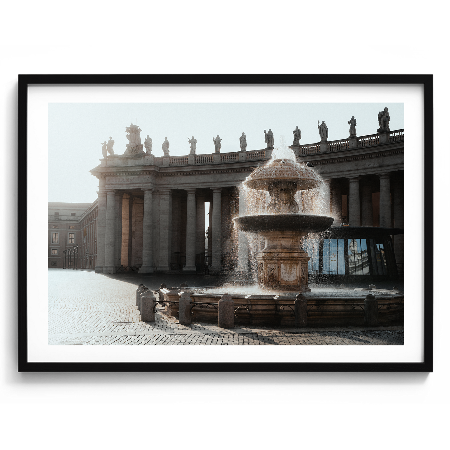 St Peter's Square - Fountain - Vatican City I - Wall Art