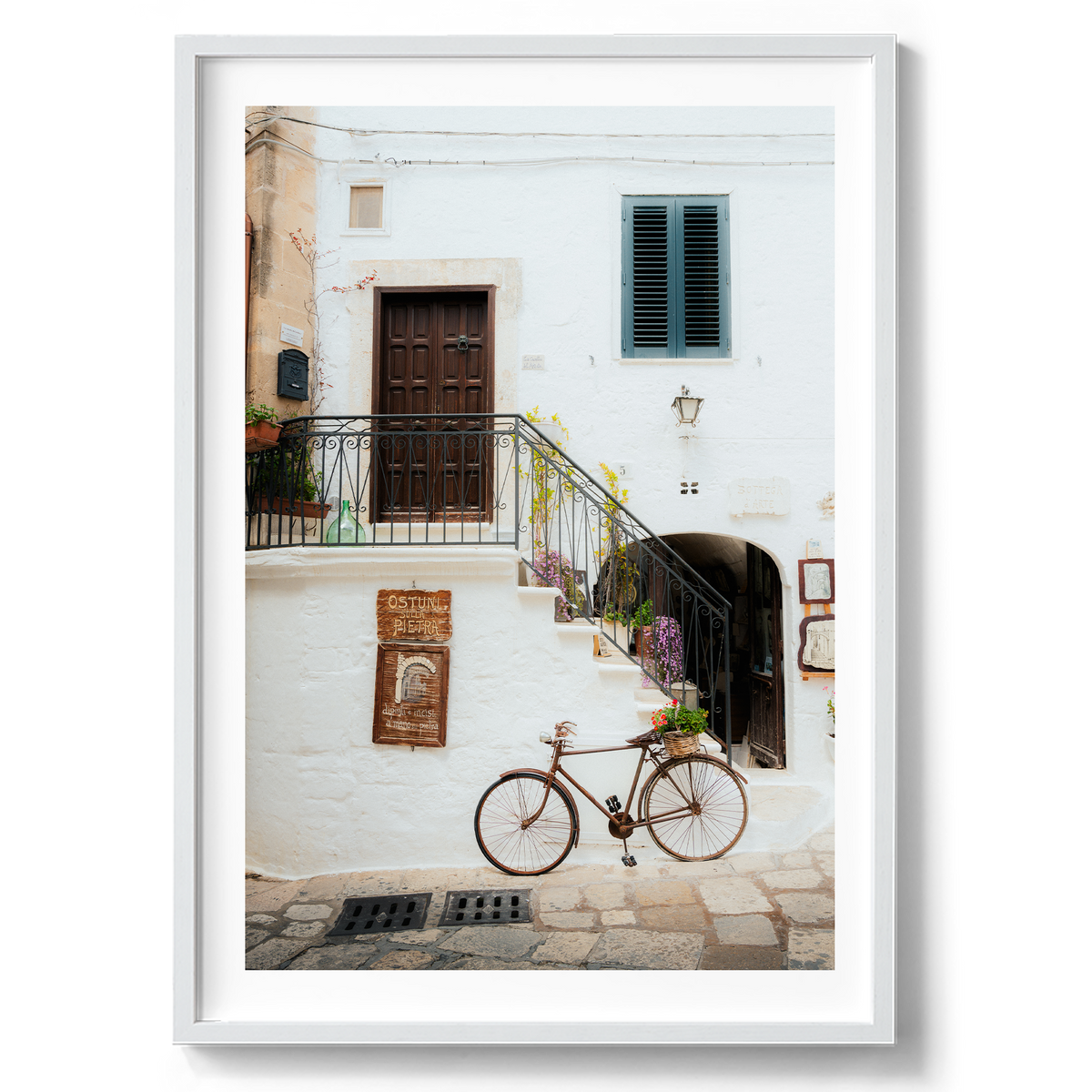 Sulla Pietra - Ostuni - Wall Art
