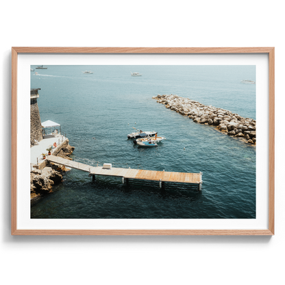 Summer Boat Day - Atrani - Wall Art