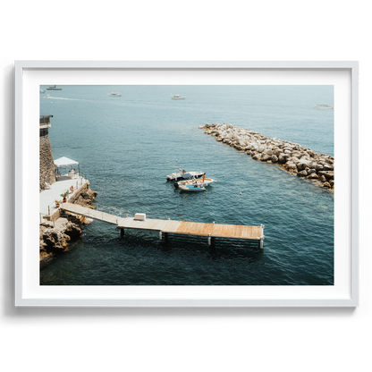 Summer Boat Day - Atrani - Wall Art