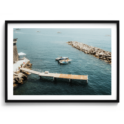 Summer Boat Day - Atrani - Wall Art