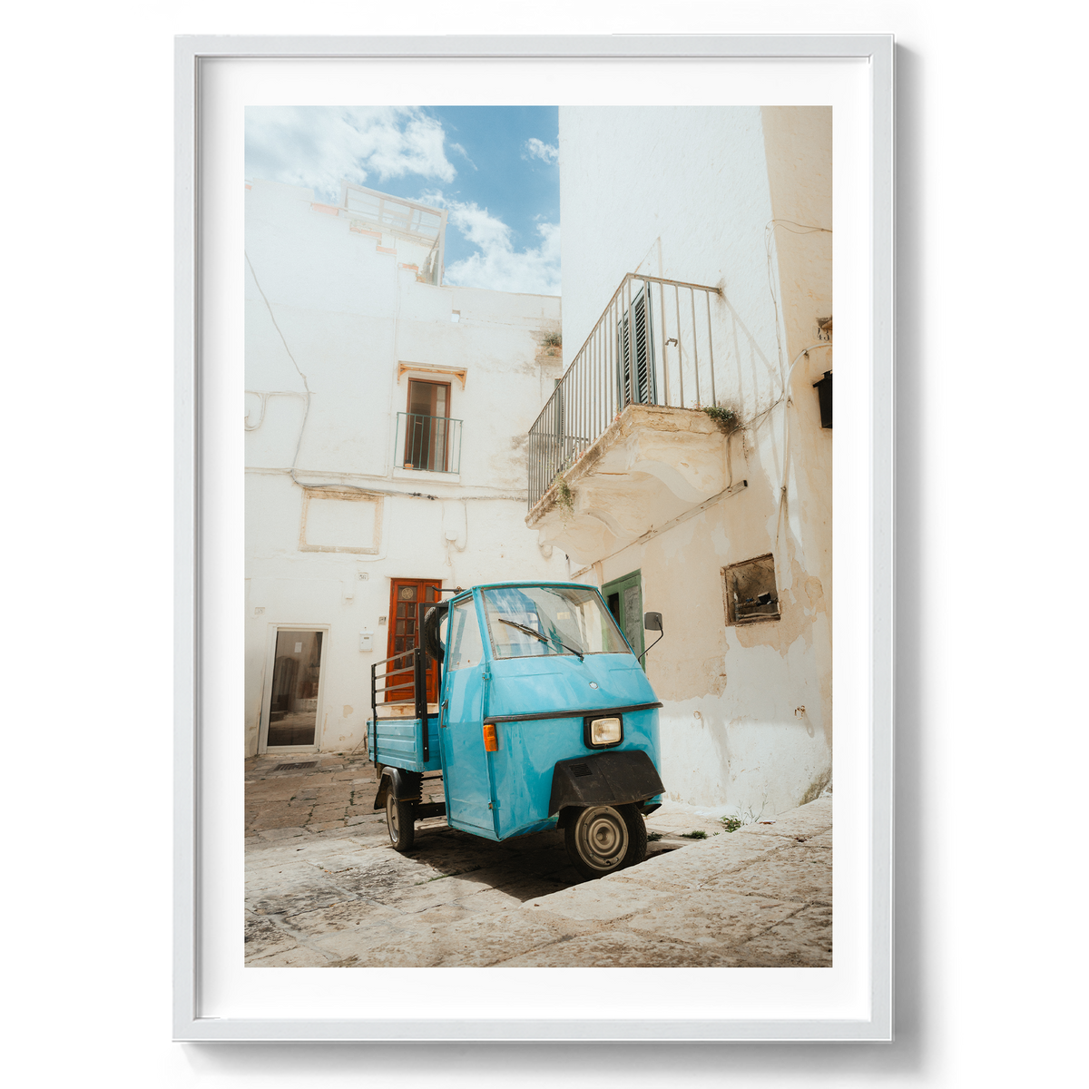 The Little Ape - Ostuni - Wall Art