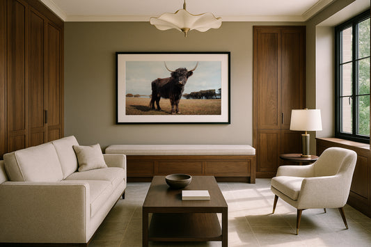 The Silent Watcher - Victoria - Wall Art