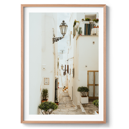This Way For Lunch - Ostuni - Wall Art