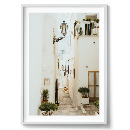 This Way For Lunch - Ostuni - Wall Art