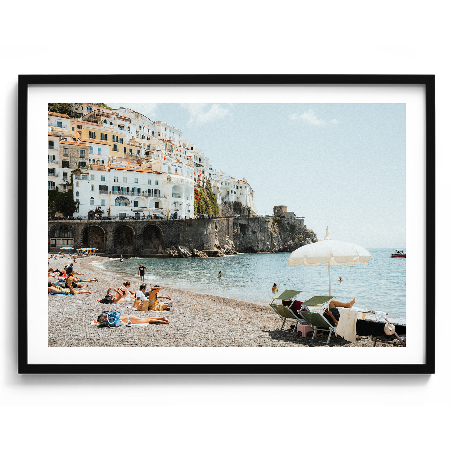 Tonino's Beach III - Amalfi - Wall Art