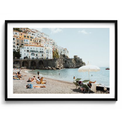 Tonino's Beach III - Amalfi - Wall Art