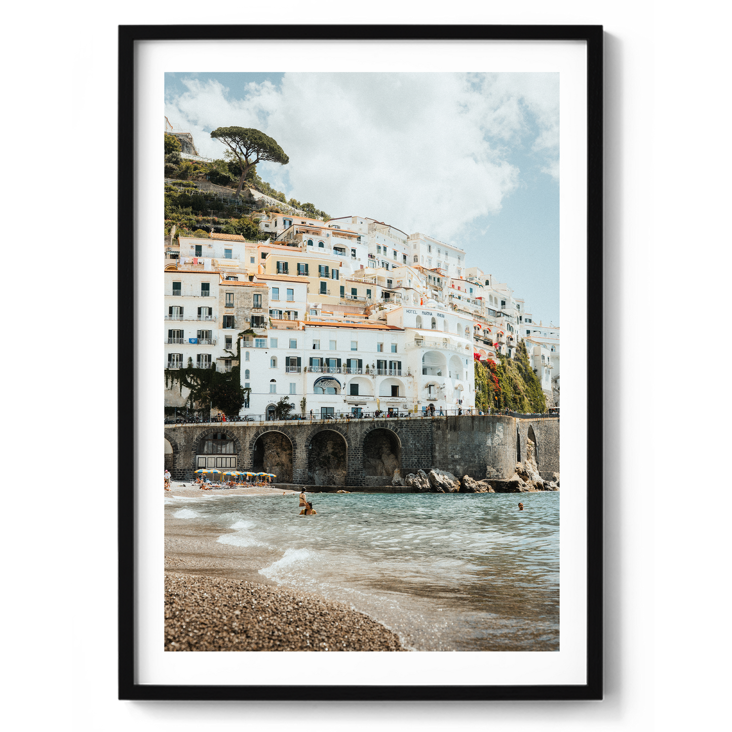 Tonino's Beach IV - Amalfi  - Wall Art