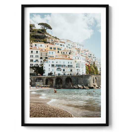 Tonino's Beach IV - Amalfi  - Wall Art