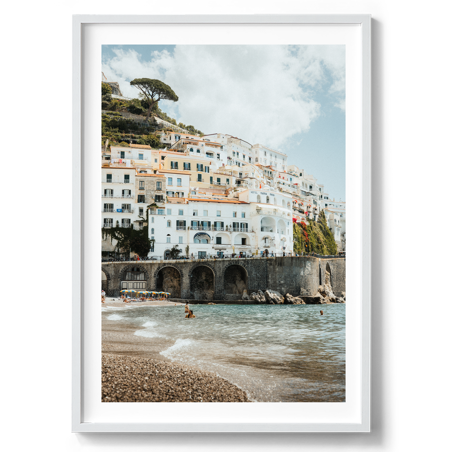 Tonino's Beach IV - Amalfi  - Wall Art