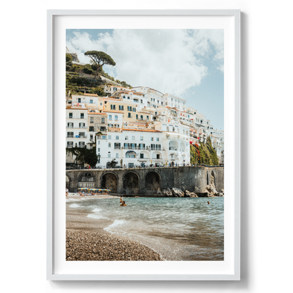Tonino's Beach IV - Amalfi  - Wall Art