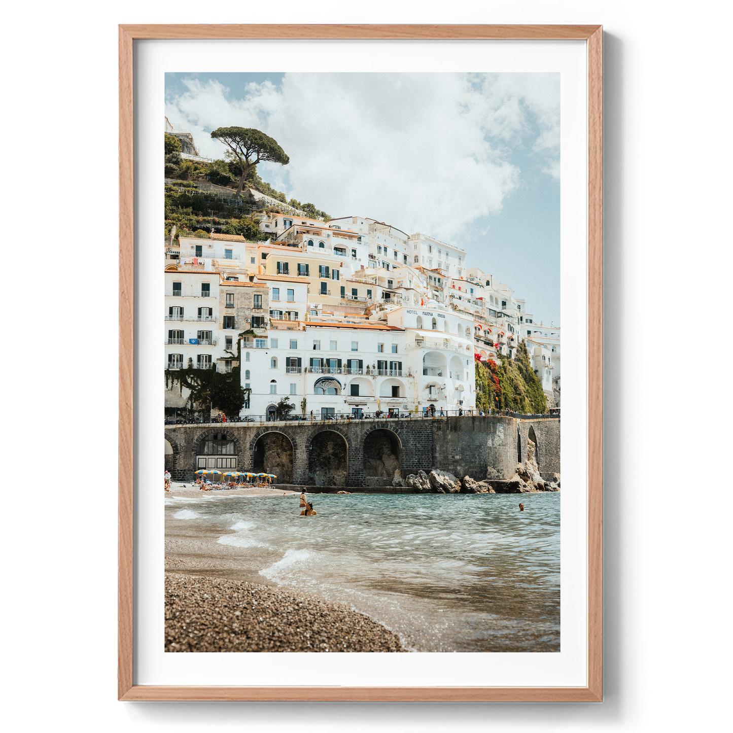 Tonino's Beach IV - Amalfi  - Wall Art
