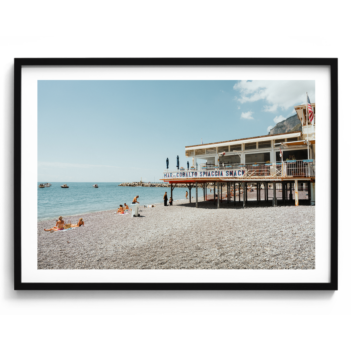 Tonino's Beach - Amalfi VI - Wall Art