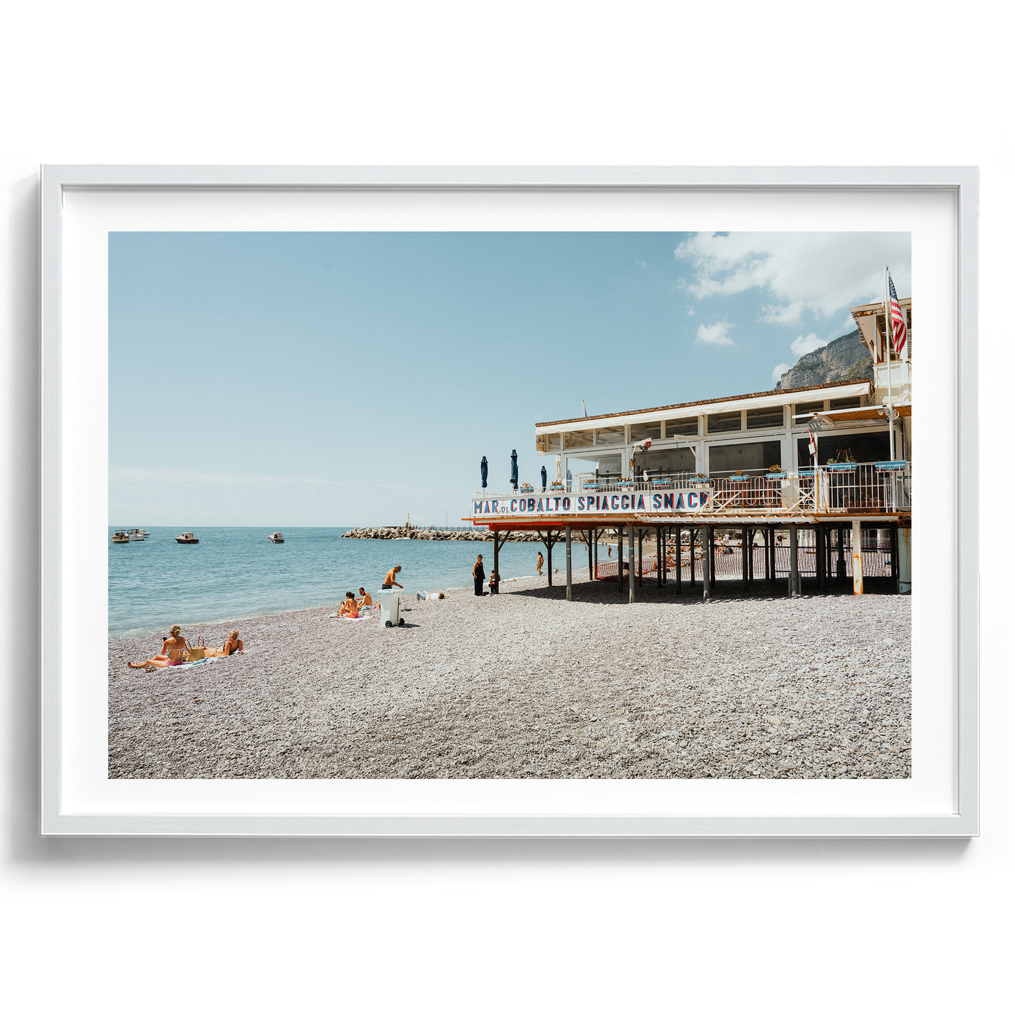 Tonino's Beach - Amalfi VI - Wall Art