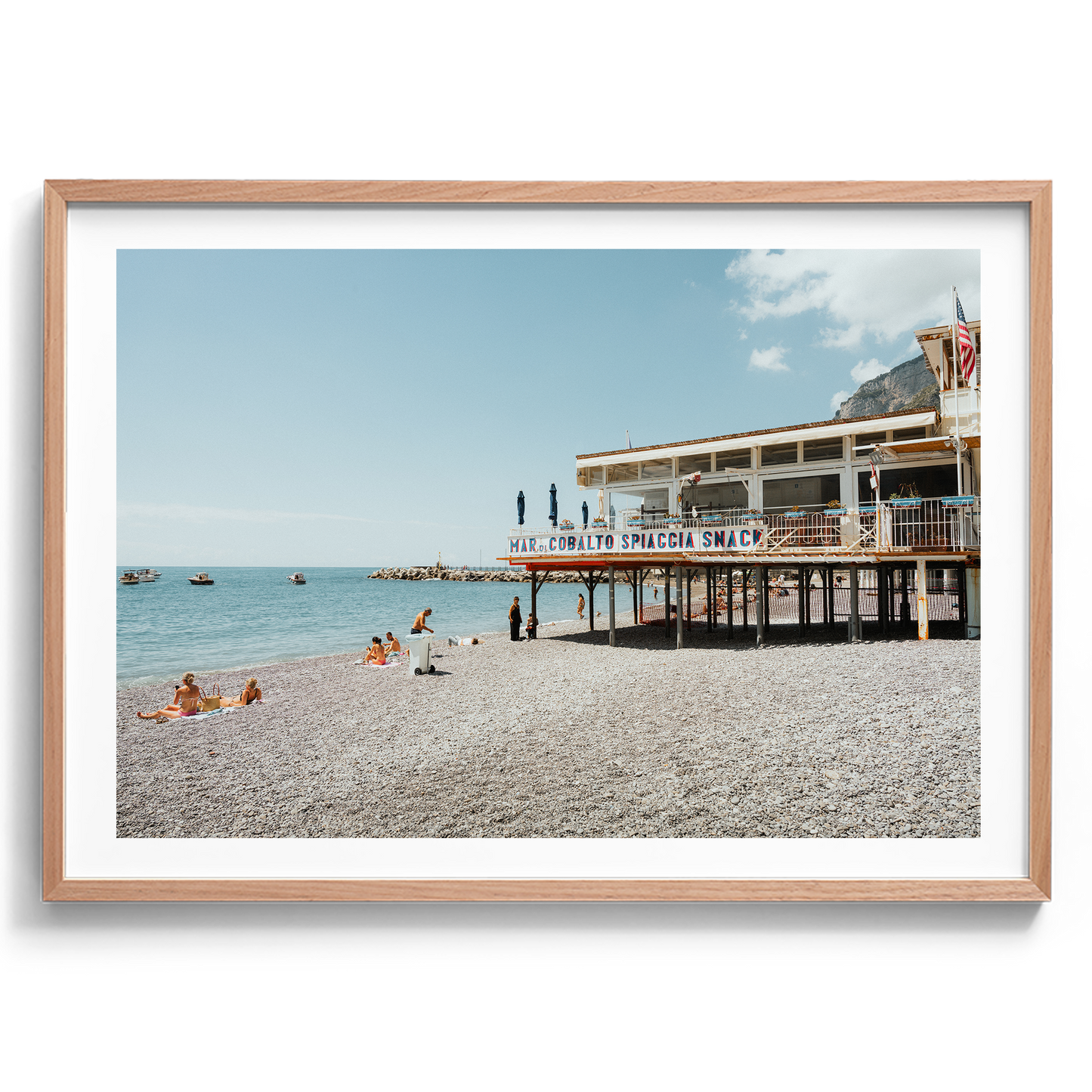 Tonino's Beach - Amalfi VI - Wall Art