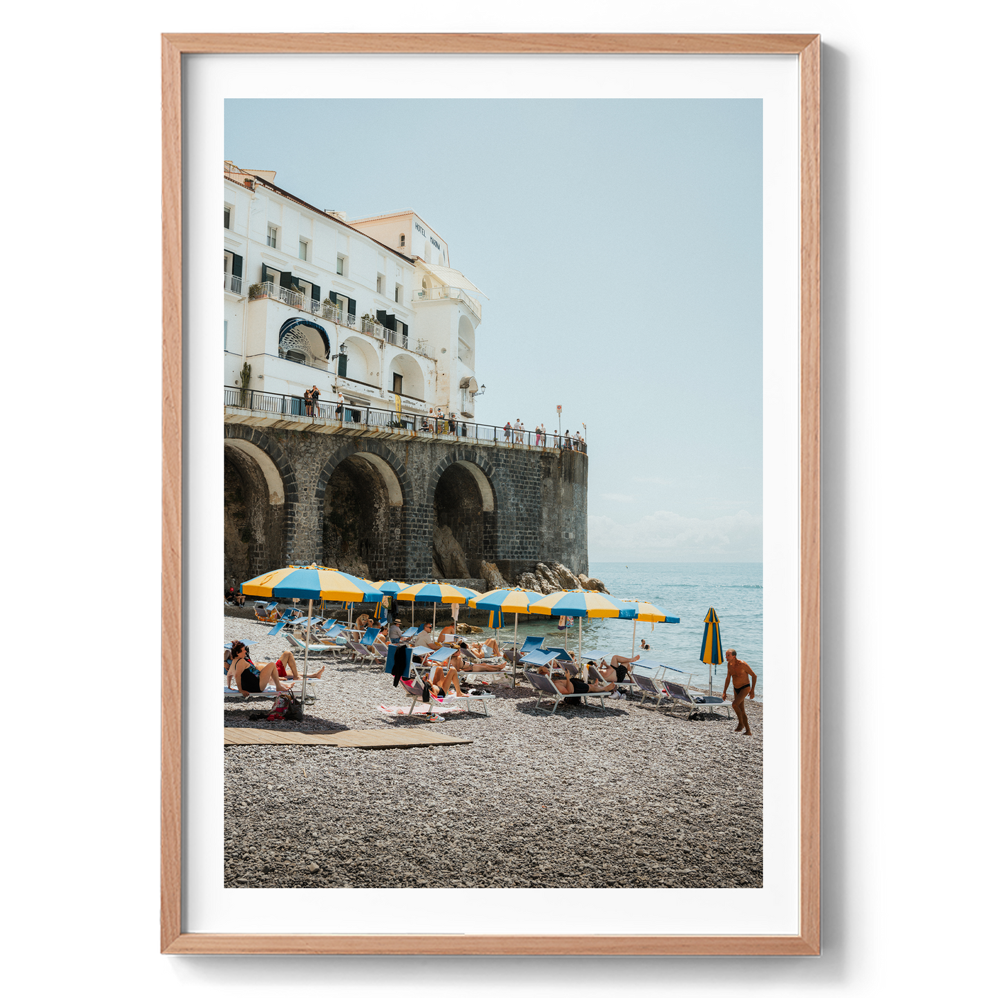 Tonino's Beach Umbrellas I - Amalfi - Wall Art
