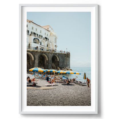 Tonino's Beach Umbrellas I - Amalfi - Wall Art