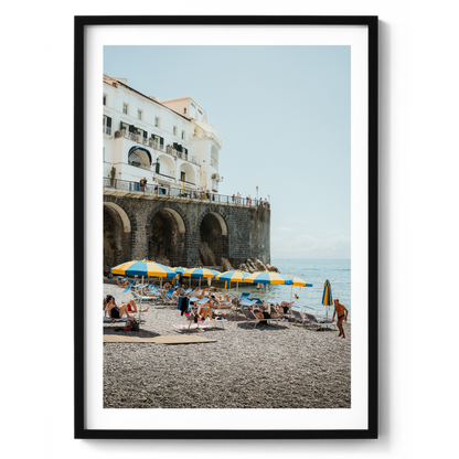 Tonino's Beach Umbrellas I - Amalfi - Wall Art