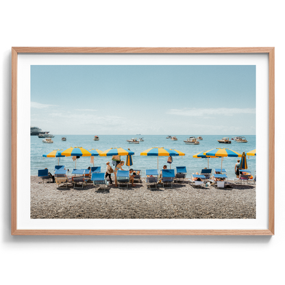 Tonino's Beach Umbrellas II - Amalfi - Wall Art