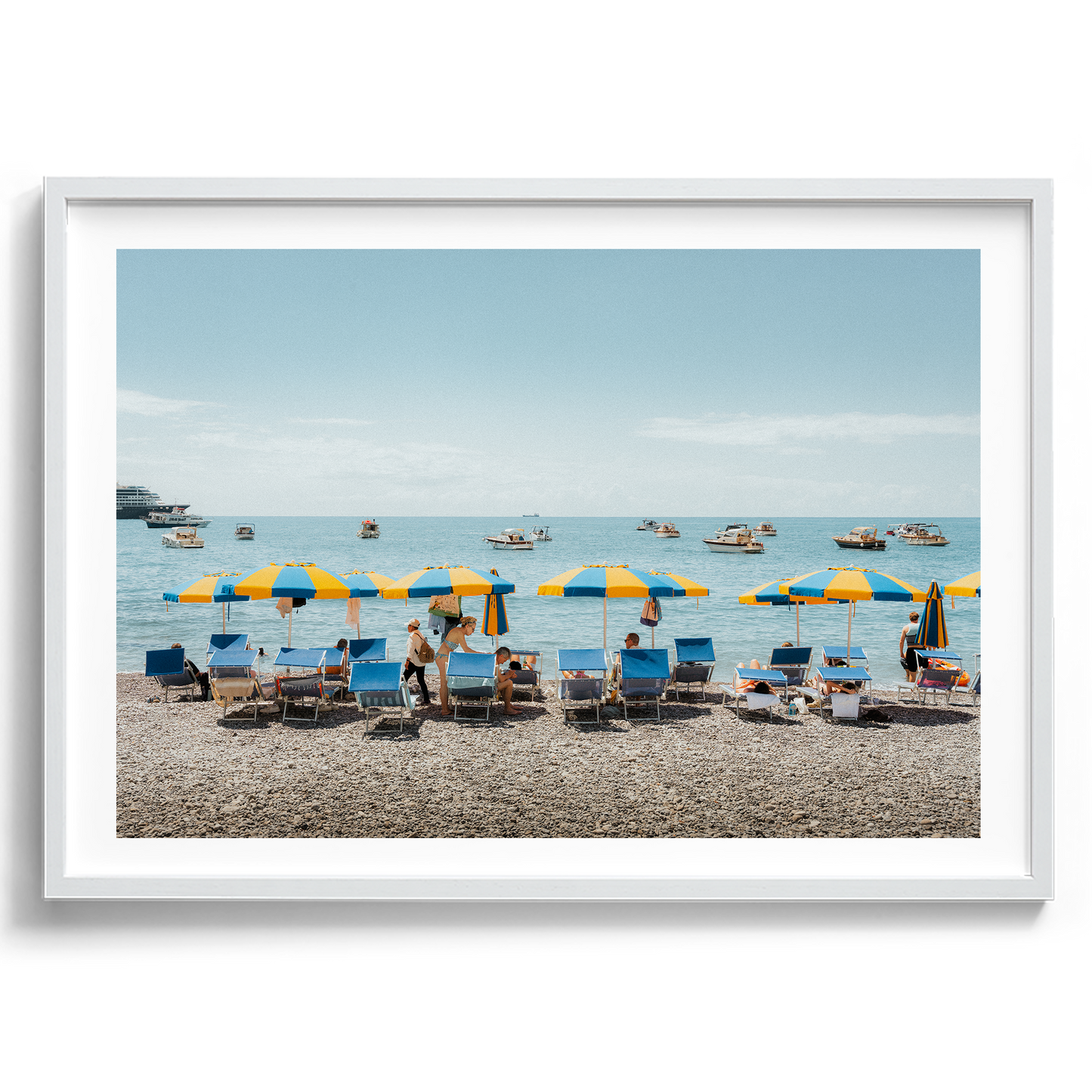 Tonino's Beach Umbrellas II - Amalfi - Wall Art