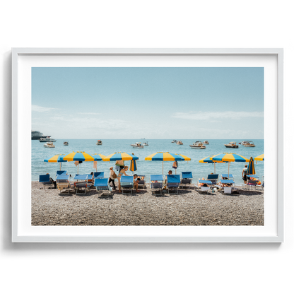Tonino's Beach Umbrellas II - Amalfi - Wall Art