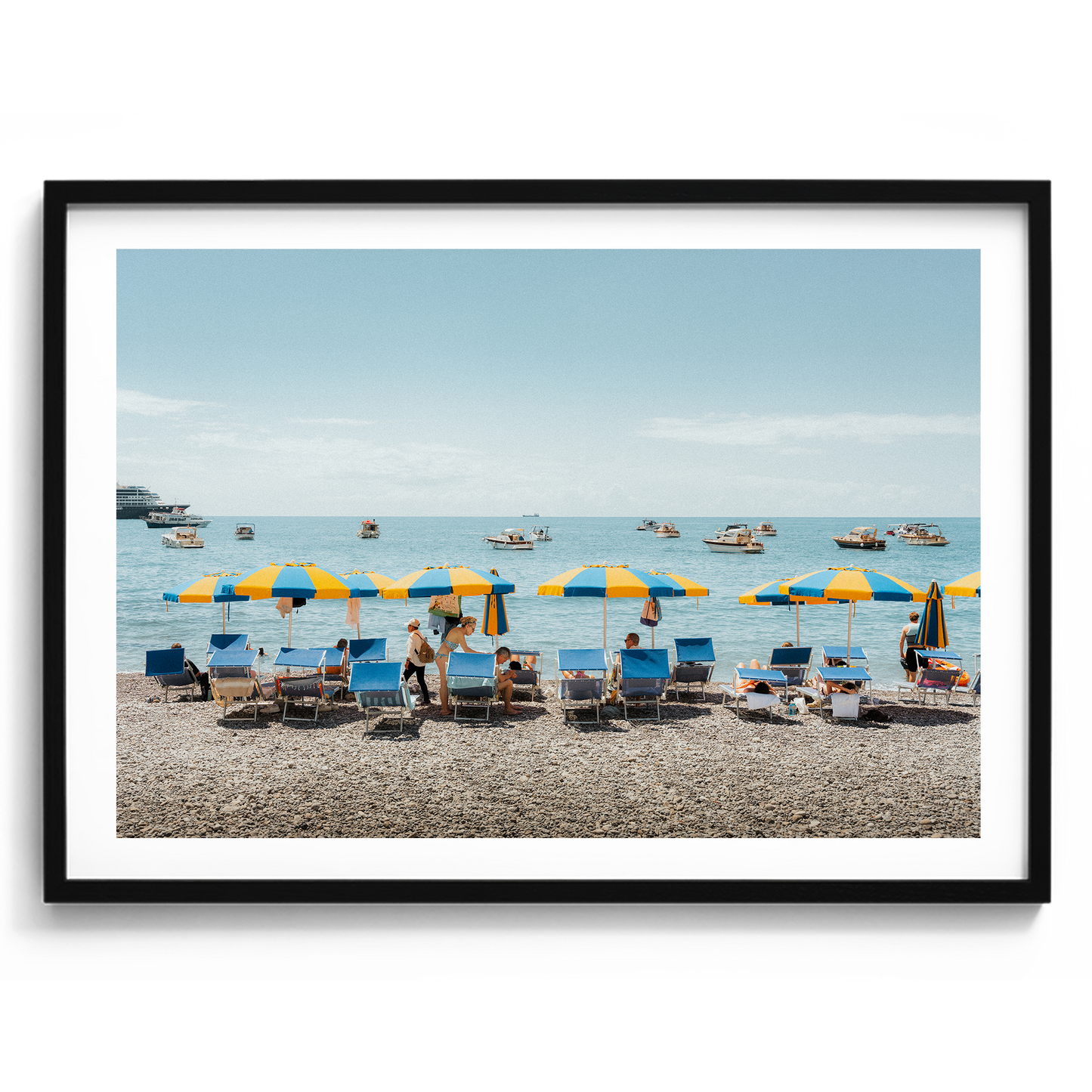 Tonino's Beach Umbrellas II - Amalfi - Wall Art