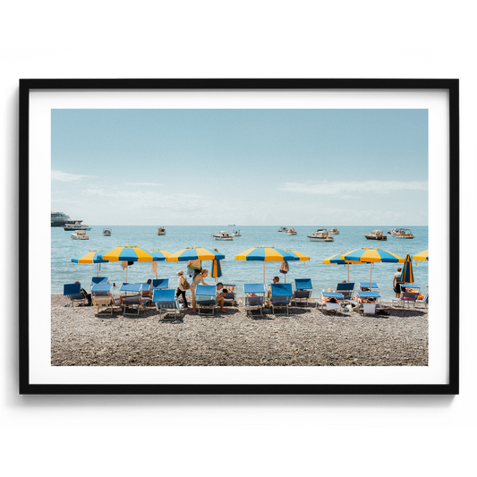 Tonino's Beach Umbrellas II - Amalfi - Wall Art