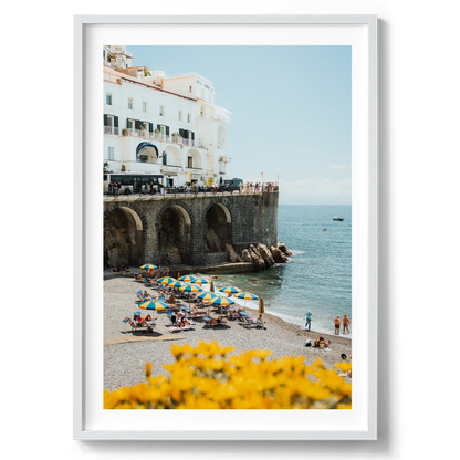 Tonino's Beach Umbrellas III - Amalfi - Wall Art