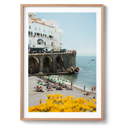 Tonino's Beach Umbrellas III - Amalfi - Wall Art