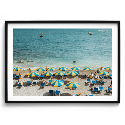 Tonino's Beach Umbrellas IV - Amalfi - Wall Art