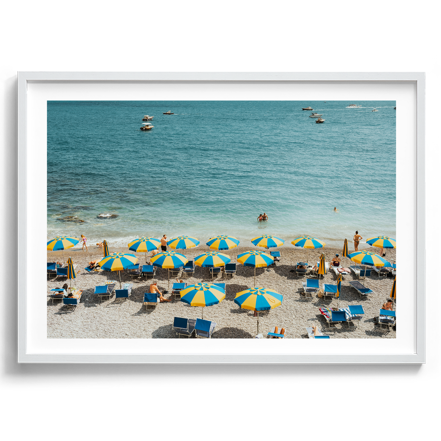 Tonino's Beach Umbrellas IV - Amalfi - Wall Art