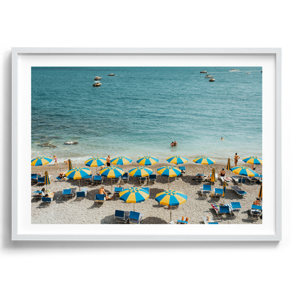Tonino's Beach Umbrellas IV - Amalfi - Wall Art