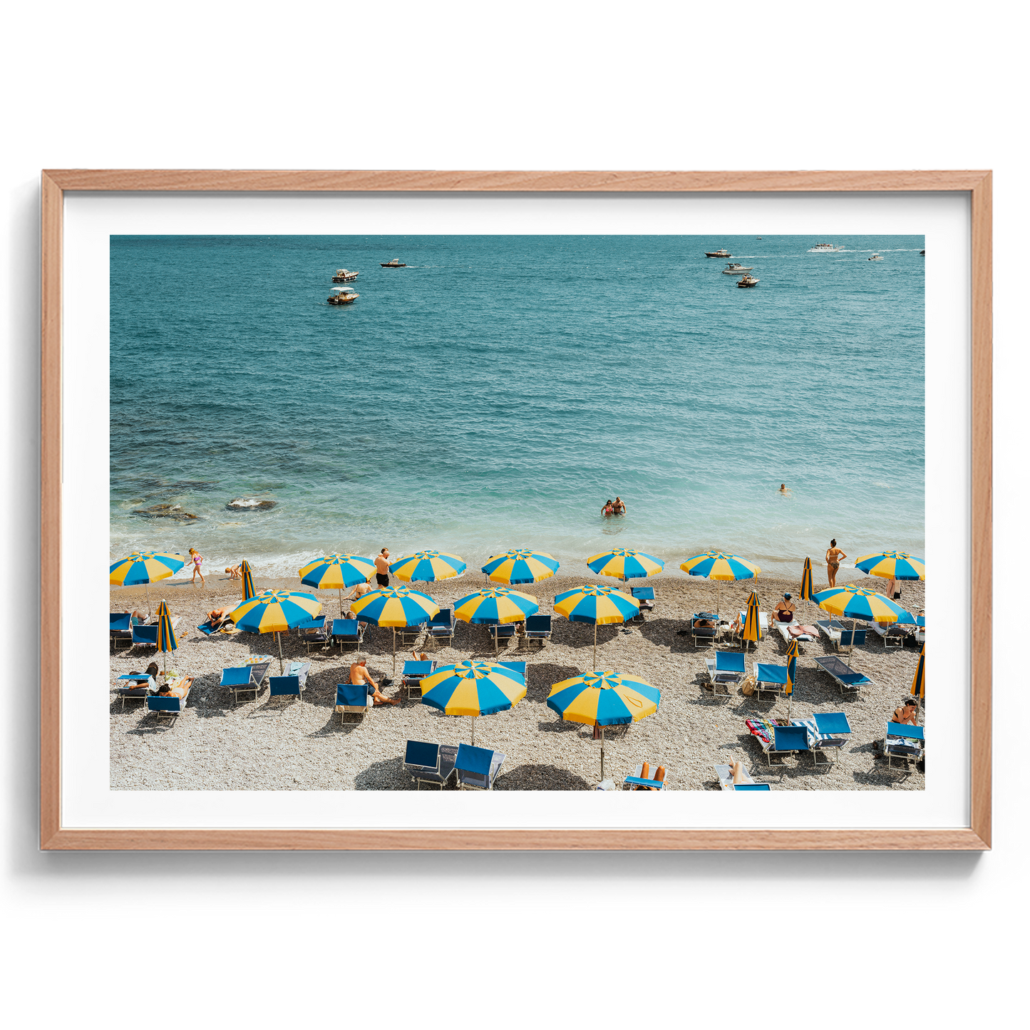 Tonino's Beach Umbrellas IV - Amalfi - Wall Art