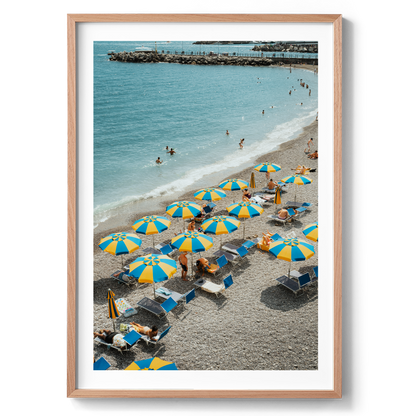 Tonino's Beach Umbrellas V - Amalfi - Wall Art