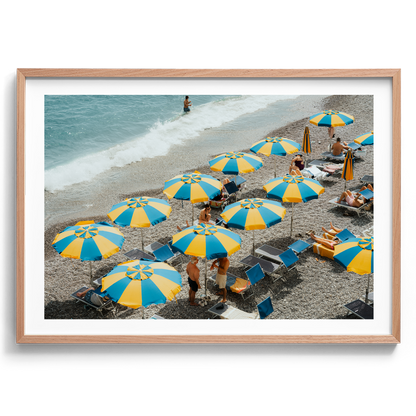 Tonino's Beach VI - Amalfi - Wall Art