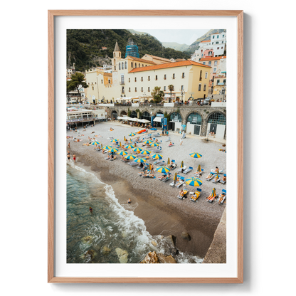 Tonino's Beach VII - Amalfi - Wall Art